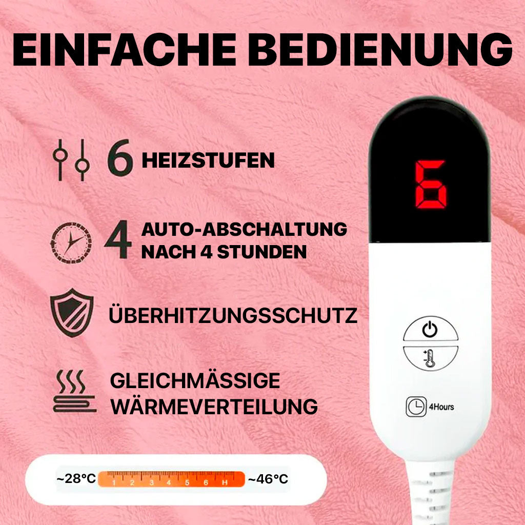 Die Ultra-Komfort Heiz-Sweat-Decke