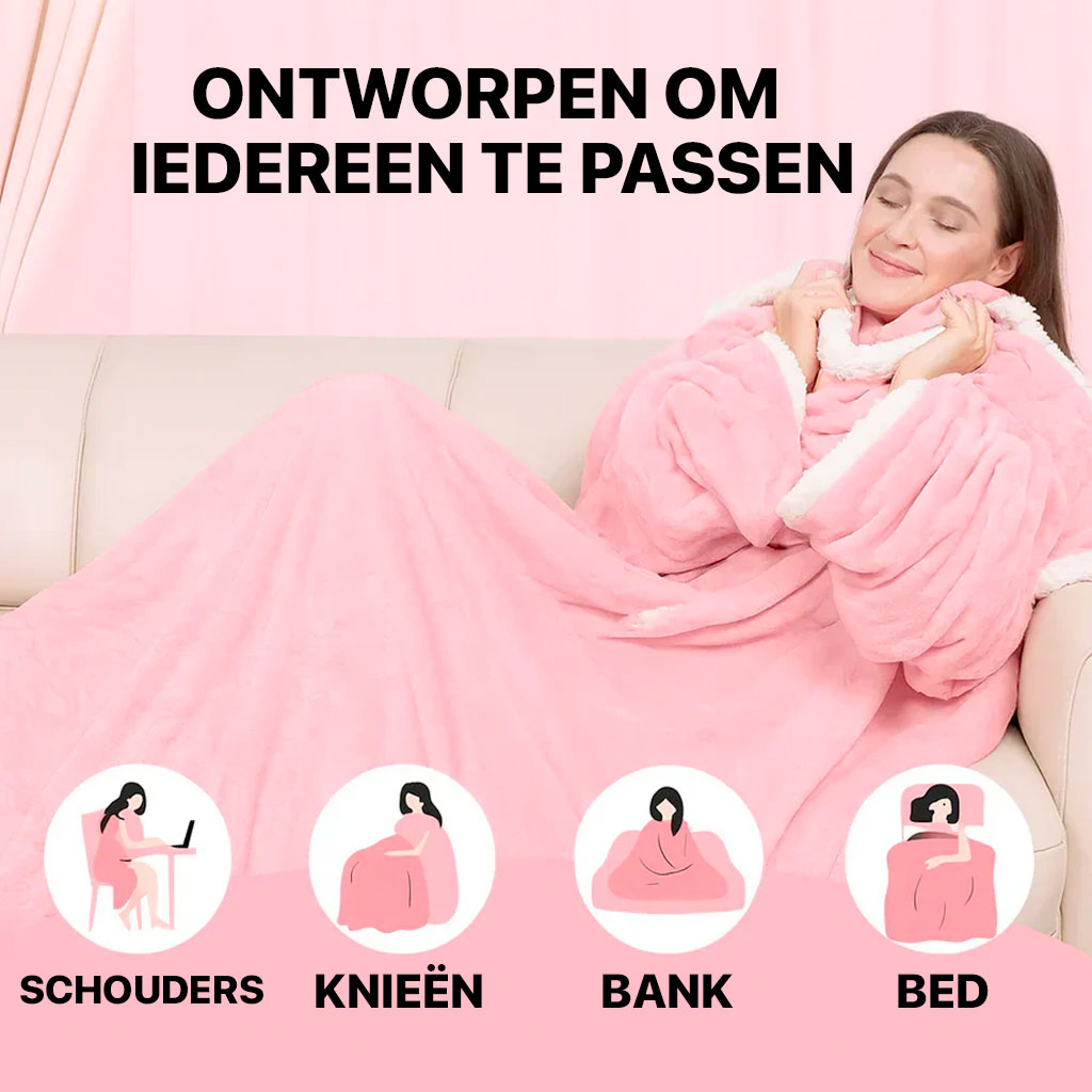 De Ultra-Comfort Verwarmde Sweat Deken